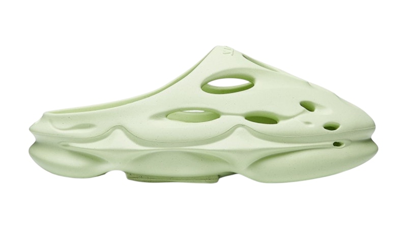 Pre-owned Eqlz Men's  Equalizer 1100 Eva Slide White Jade Sneakers In Green