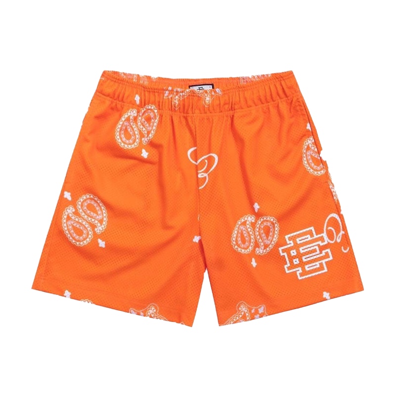 Eric Emanuel Basic Paisley Short Orange