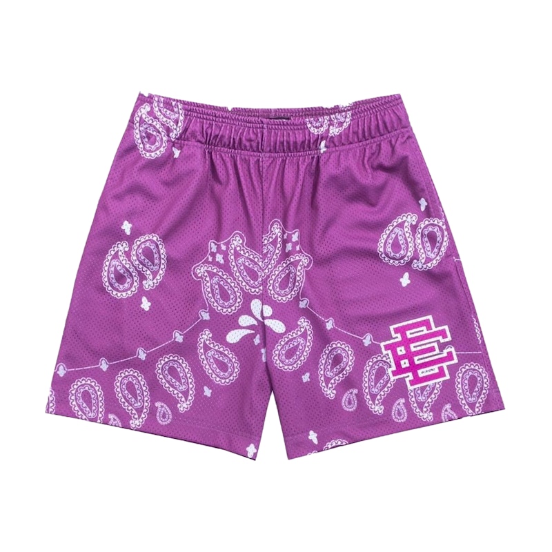 Eric Emanuel Basic Paisley Short Purple