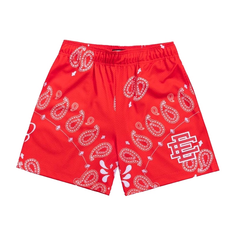 Eric Emanuel Basic Paisley Short Red