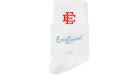 Eric Emanuel Crew Socks (3 Pair) White/Red