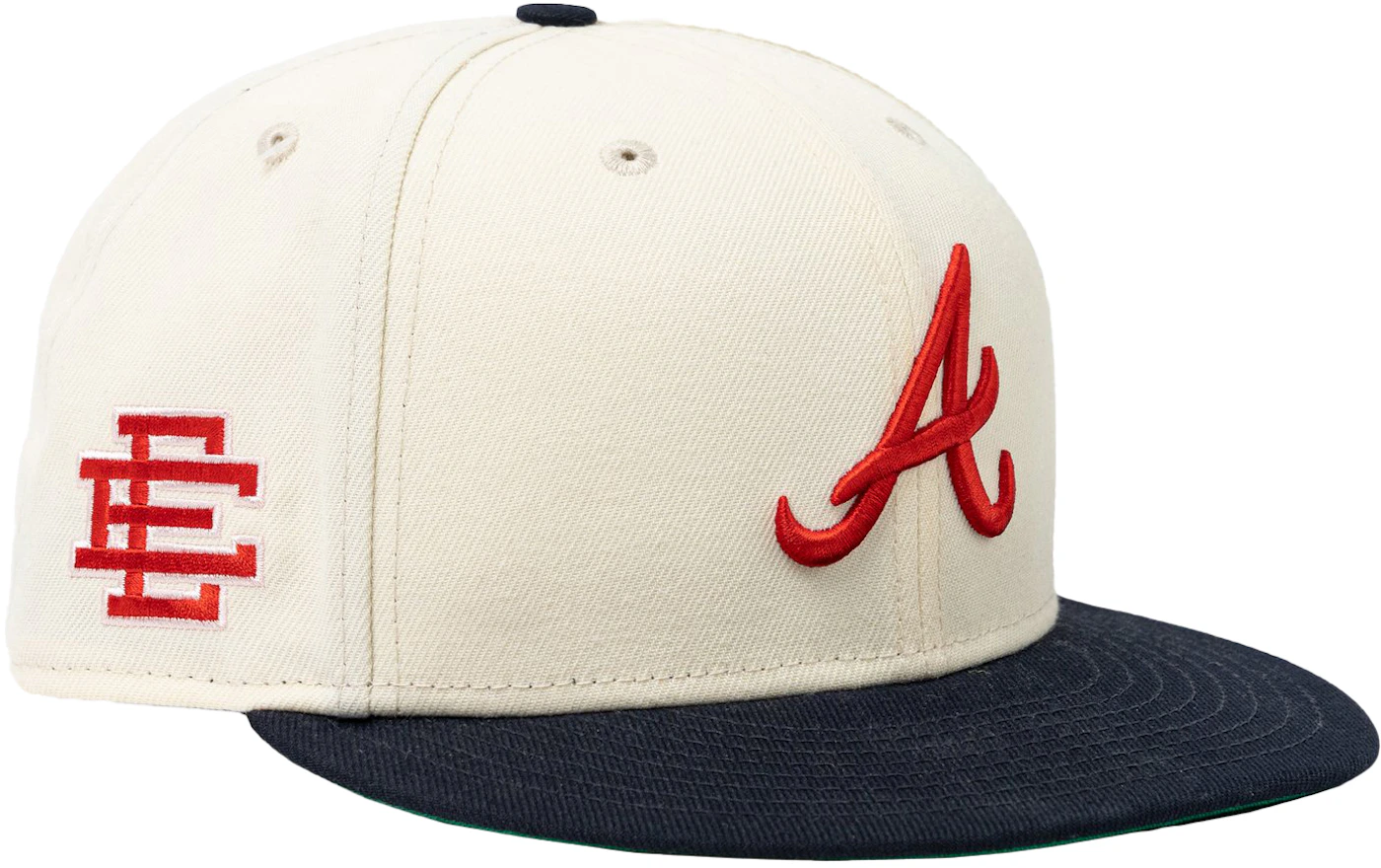 Eric Emanuel EE ATL 59Fifty New Era Fitted Hat Natural/Royal Men's ...