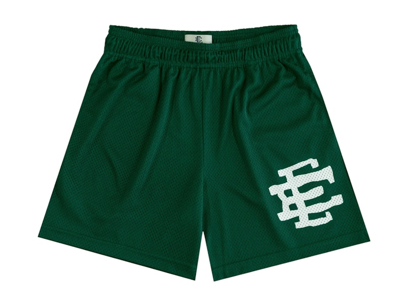 Pre-owned Eric Emanuel Men's Ee Akimbo Tyrrell Winston Short In Green/white