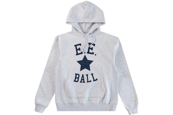 Eric Emanuel EE BALL Hoodie Gris chiné