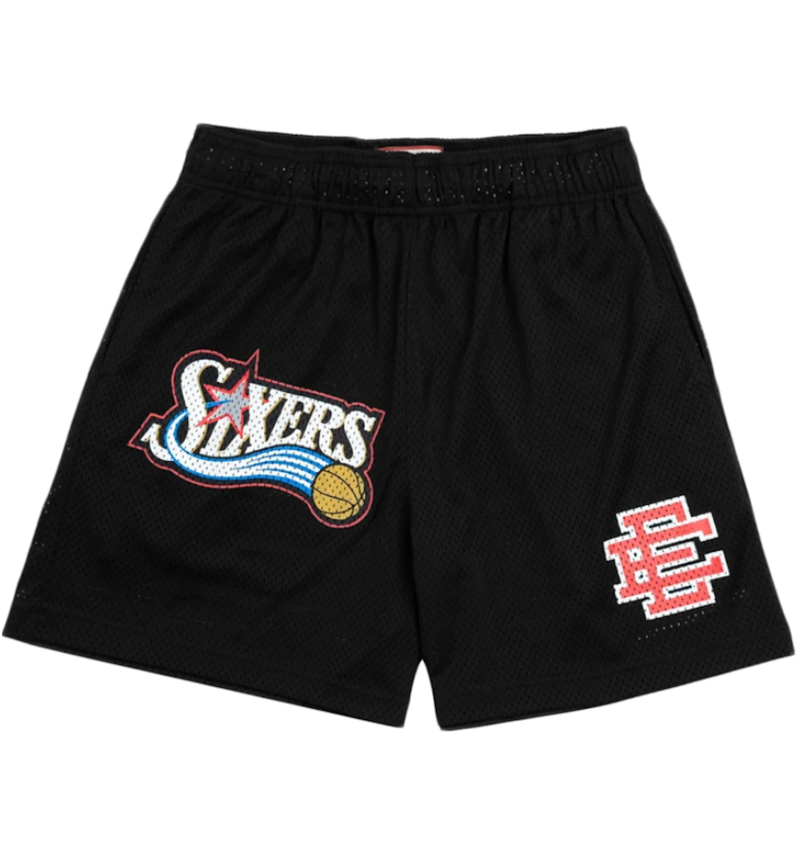 76ers 2024 black shorts