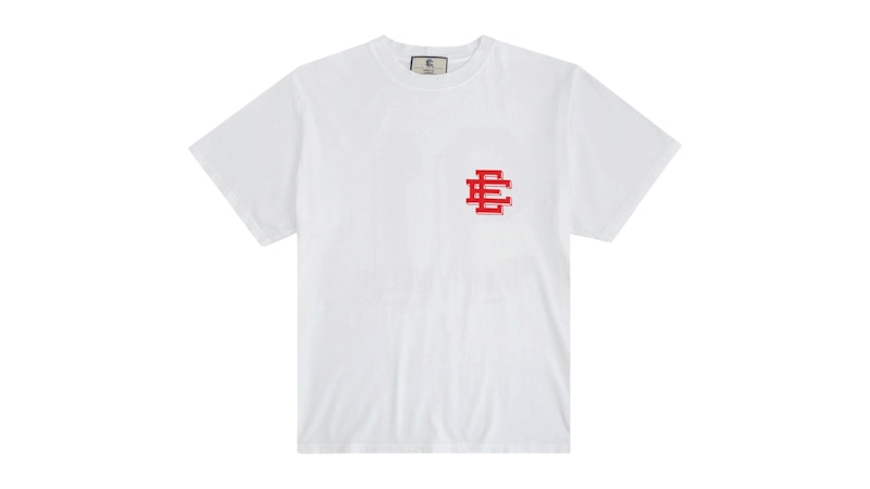 Eric Emanuel EE Basic/Core 91 T-Shirt White/Red