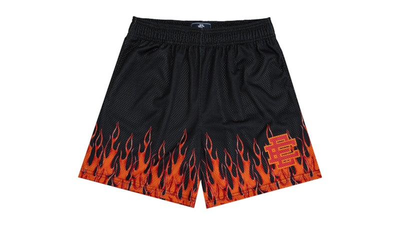 Eric Emanuel EE Basic/Core Burning Flames Short Black/Red