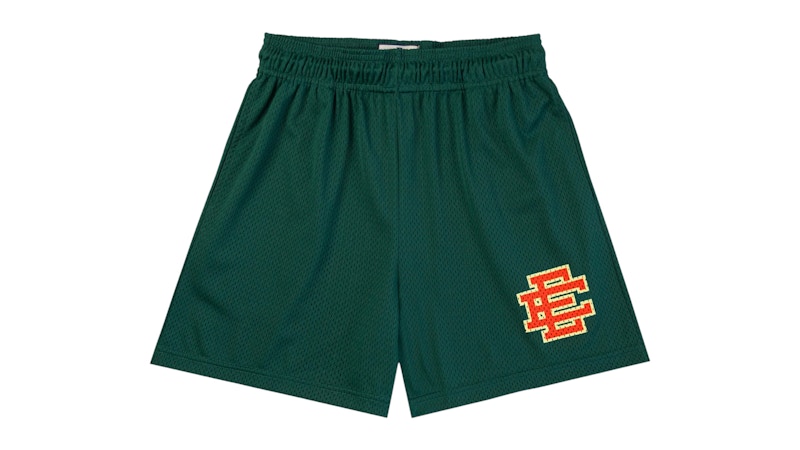 Men's Eric Emanuel EE Basic/Core Short in Green/Red