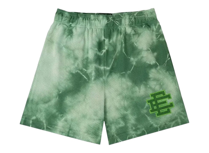 Eric Emanuel EE Basic/Core Short Green Tie-Dye