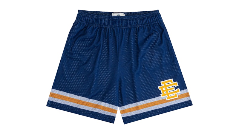 Eric Emanuel EE Basic/Core Short (SS26) Navy/Orange