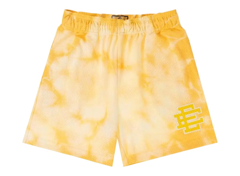 Eric Emanuel EE Basic/Core Short Yellow Tie-Dye