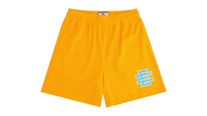 Eric Emanuel EE Basic/Core Shorts Gold/Baby Blue