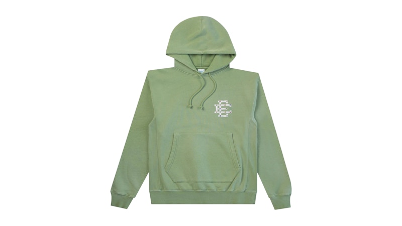 Eric Emanuel EE Basic/Core Studded Hoodie Green