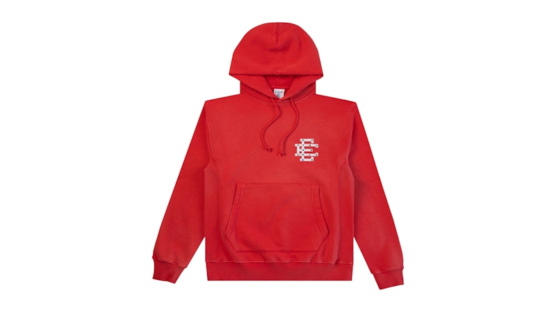Felpa con cappuccio Eric Emanuel EE Basic/Core rossa
