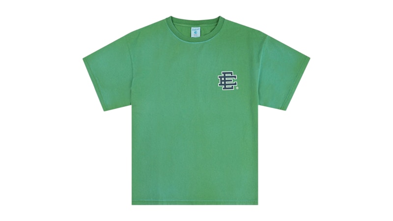 Eric Emanuel EE Basic/Core T-Shirt Green/Navy
