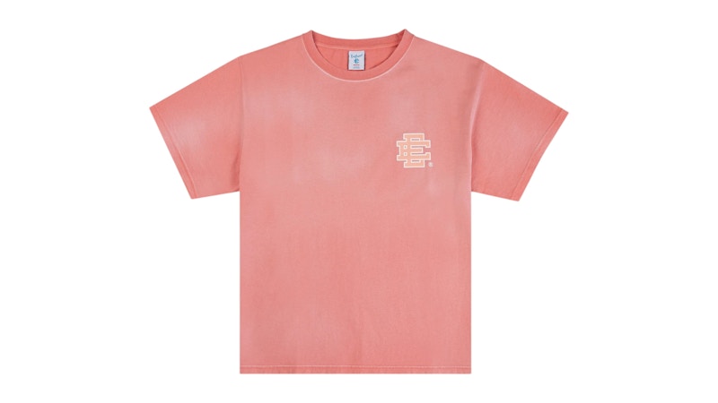 Eric Emanuel EE Basic/Core T-Shirt Washed Red/Peach
