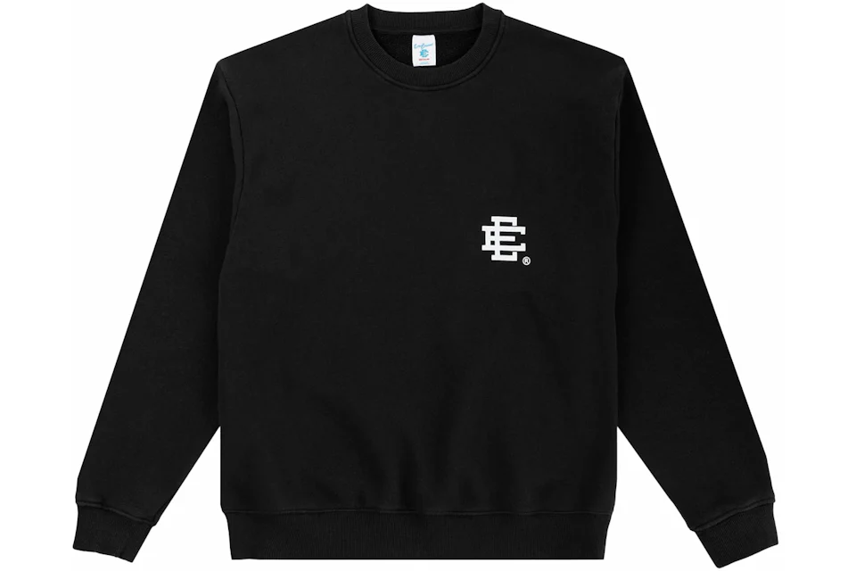 Eric Emanuel EE Basic Crewneck Black/White Herren - FW23 - DE