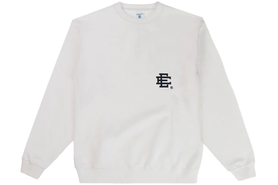 Eric Emanuel EE Basic Crewneck White/Black Hombre - SS24 - ES