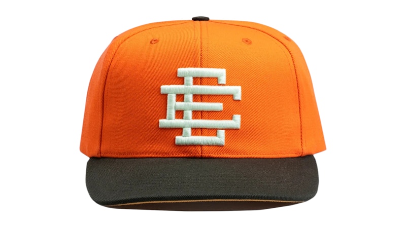 Eric Emanuel EE Basic Hat Orange/Off White