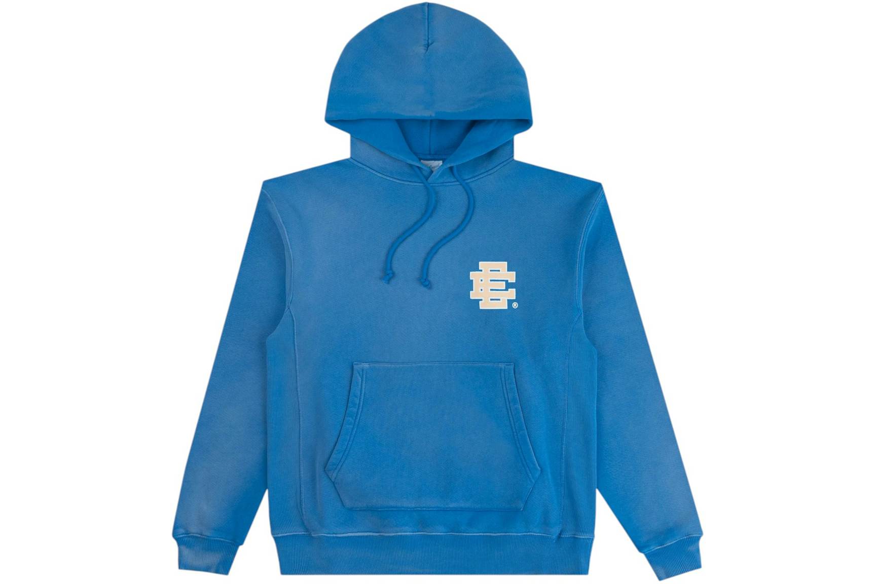 Eric Emanuel EE Basic Hoodie Blue/Yellow Men's - SS26 - US