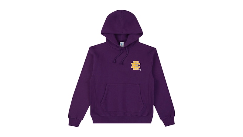 Eric Emanuel EE Basic Hoodie Grape/Yellow