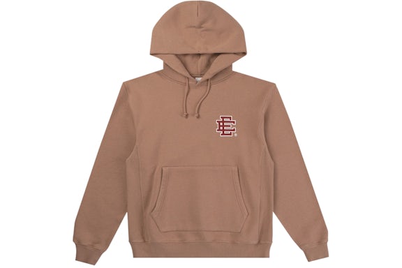 Eric Emanuel EE Basic Hoodie Light Brown/Brick Red