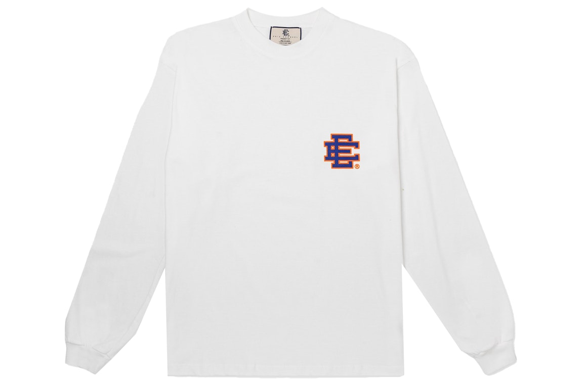 Pre-owned Eric Emanuel Ee Basic L/s T-shirt White