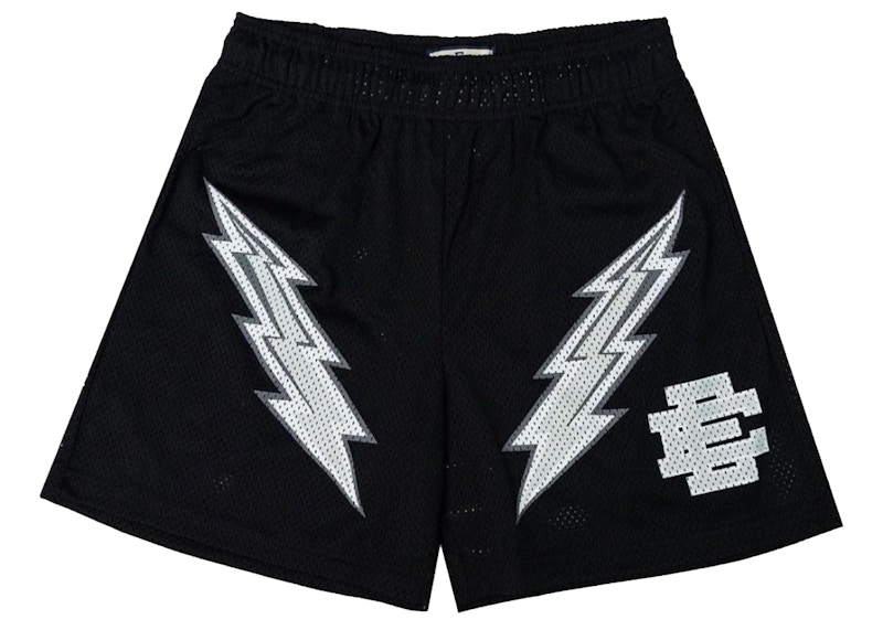 Eric Emanuel EE Basic Lightning Bolt (Cyber Monday) Short Black/White Men's  - FW21 - US