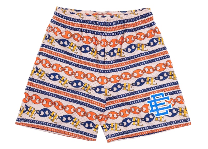 Eric Emanuel EE Basic Link Short Blu navy/Arancione/Marrone chiaro