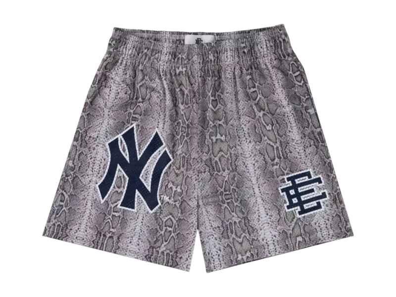 【EEUN】Grey Street Shorts Eric Emanuel EE Short Maryland Grey Bolt Men's - SS24 - US