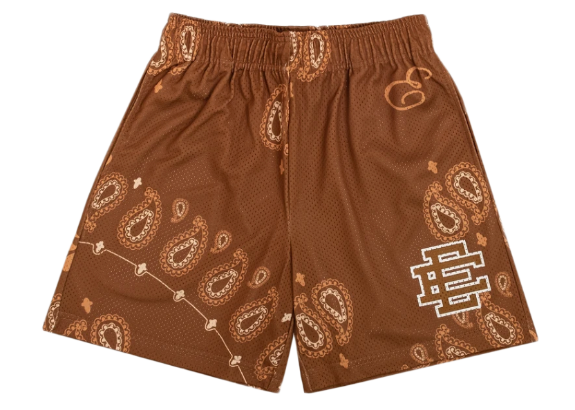 Eric Emanuel EE Basic Paisley Short Brown メンズ - SS20 - JP