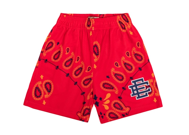 Eric Emanuel EE Basic Paisley Short Red/Navy