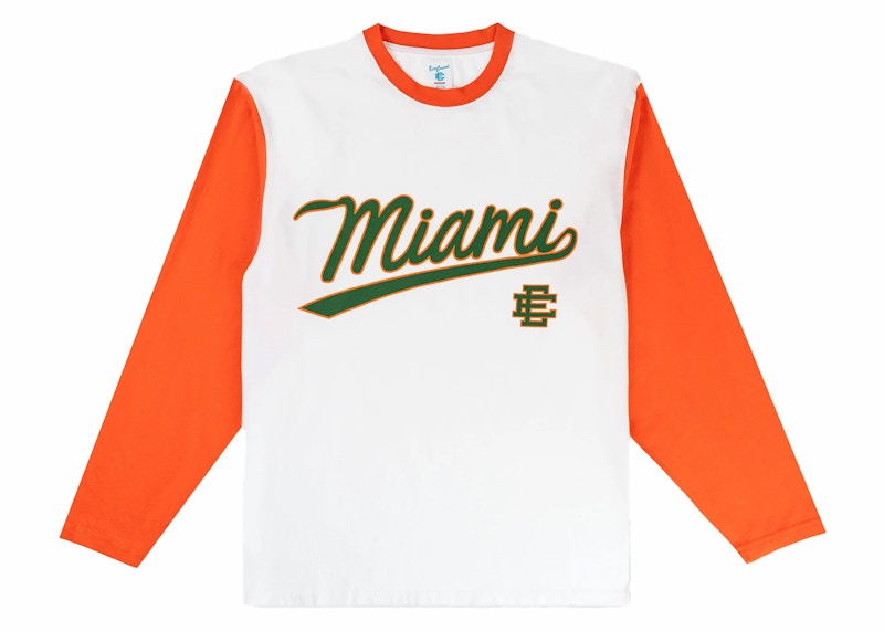 Pre-owned Eric Emanuel Men's Basic Shirt In Miami/ee