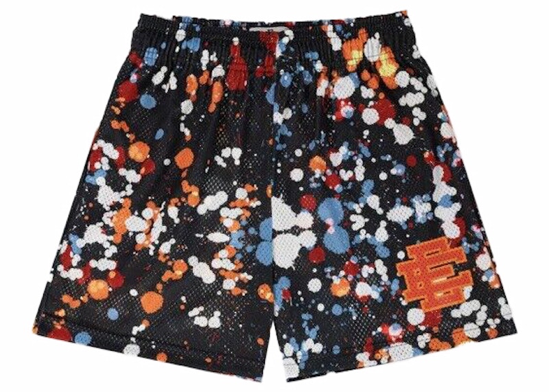 Eric Emanuel EE Basic Short Black Splatter Men's - FW23 - US