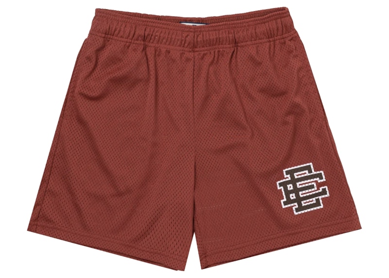 Pre-owned Eric Emanuel Men's  Ee Basic Short In Cinnabar