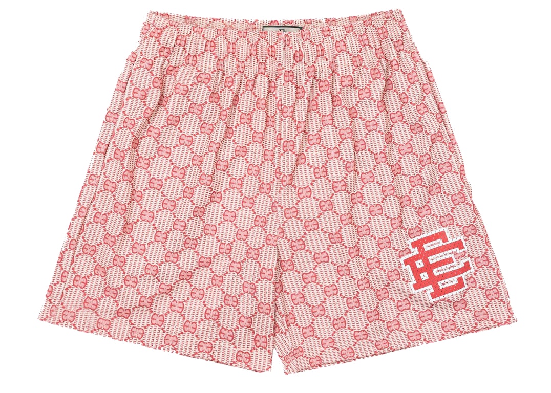 Pre-owned Eric Emanuel Ee Basic Short (fw21) Red