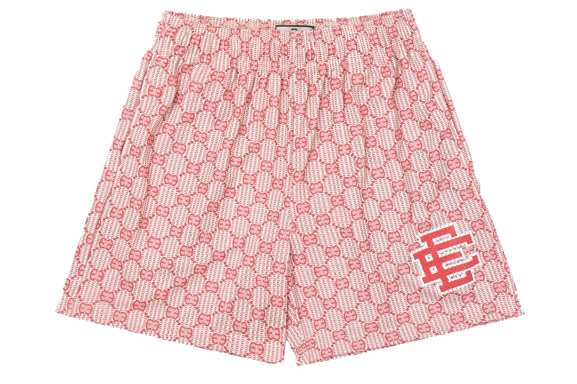 Pre-owned Eric Emanuel Ee Basic Short (fw21) Red