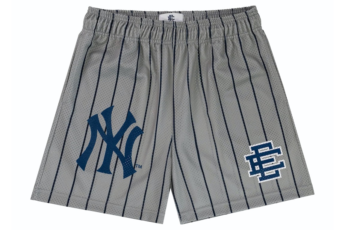 Pre-owned Eric Emanuel Ee Basic Short (fw23) New York Yankees