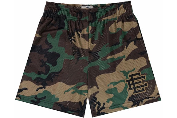 Eric Emanuel EE Pantalón Corto Básico Verde/Negro Camuflaje