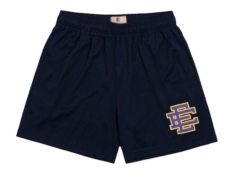 Eric Emanuel EE Basic Short Navy/Purple/Yellow