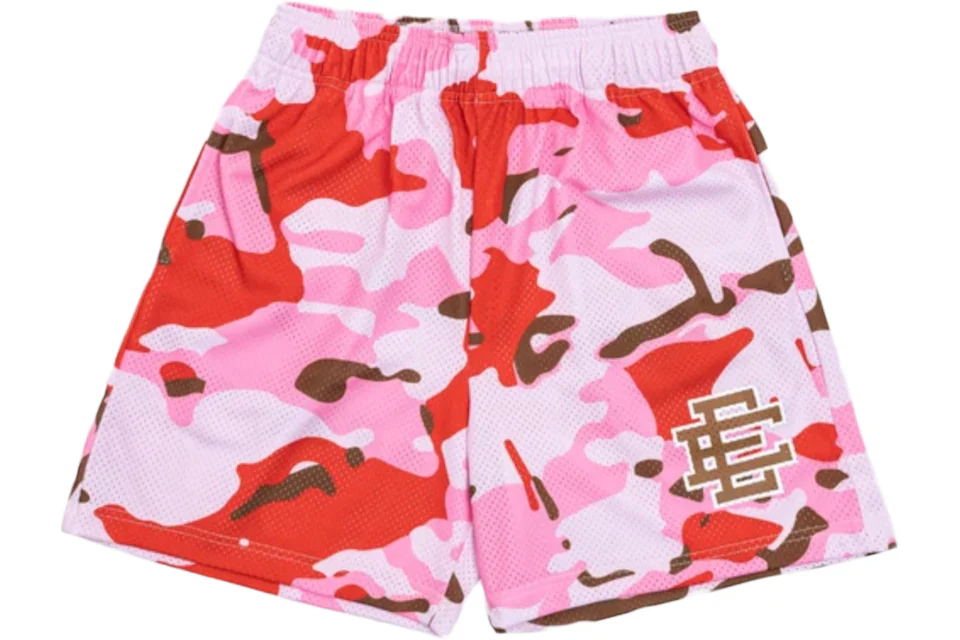 Camo hot sale shorts pink