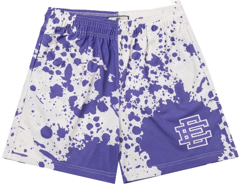Purple Brand Men's Abstract Denim Shorts