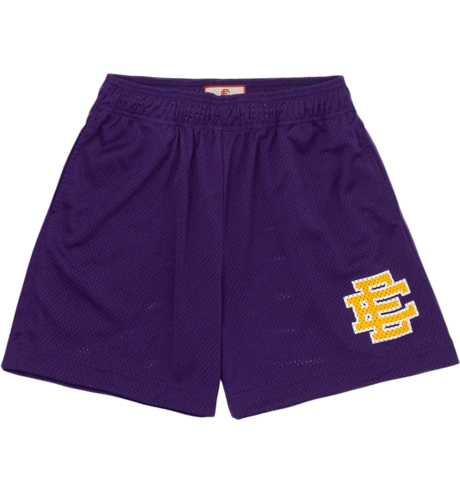 Yellow and online purple shorts