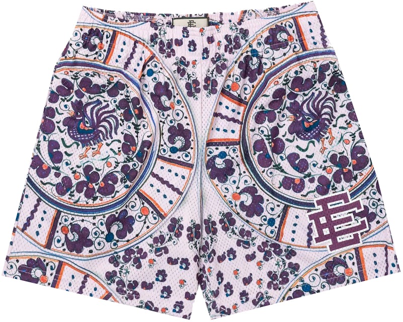Louis vuitton purple pattern hawaiian shirt beach shorts and flip