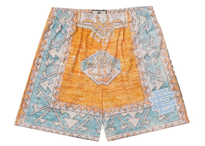 Pre-owned Eric Emanuel Men's Ee Basic Short In Rugs 4