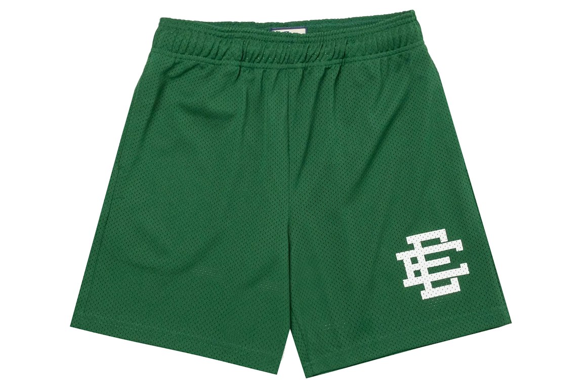 Pre-owned Eric Emanuel Ee Basic Short (ss22) Green