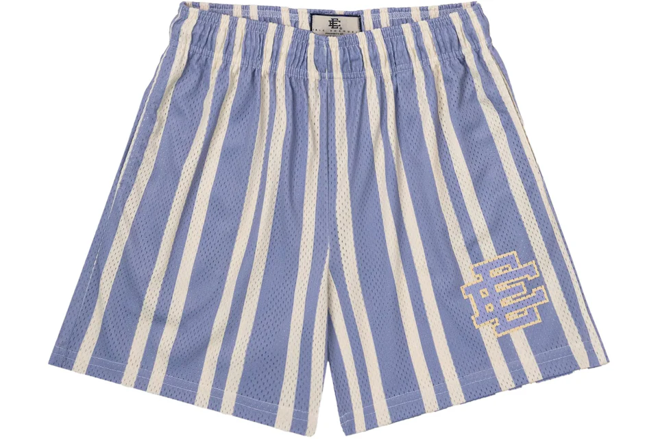 Eric Emanuel EE Basic Short Violet Blue/Antique White Stripe - SS23 ...