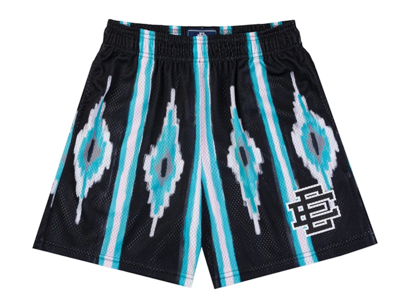 Eric Emanuel EE Basic Short Western Print/Black Men's - SS25