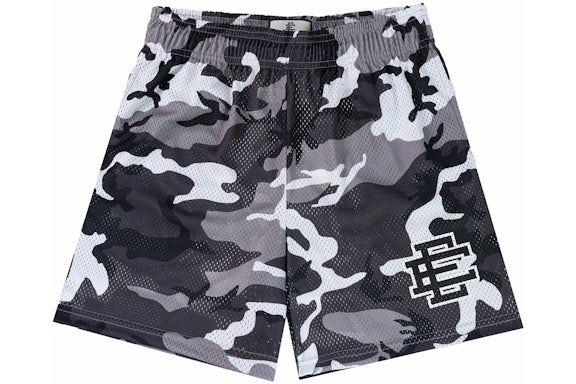 Eric Emanuel EE Basic Short Blanc/Noir Camouflage