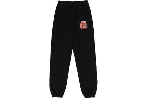 Eric Emanuel EE Sudadera Básica Negro/Varsity Rojo